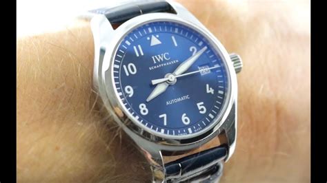 iwc pilot watch 36mm review.